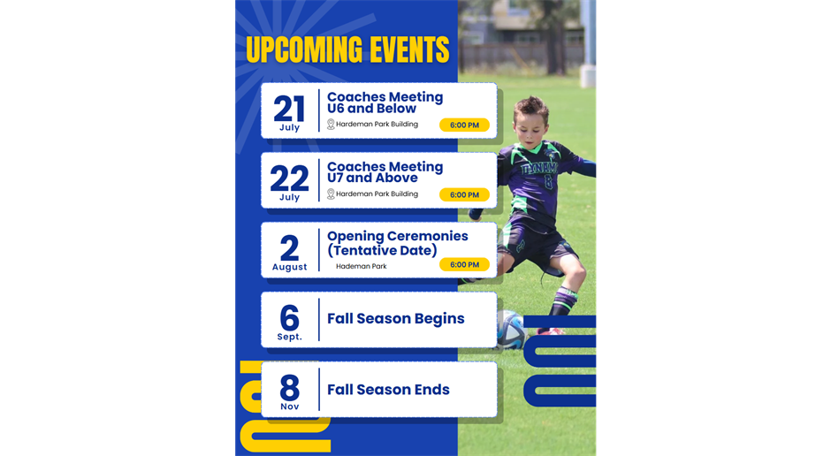 Upcoming Events